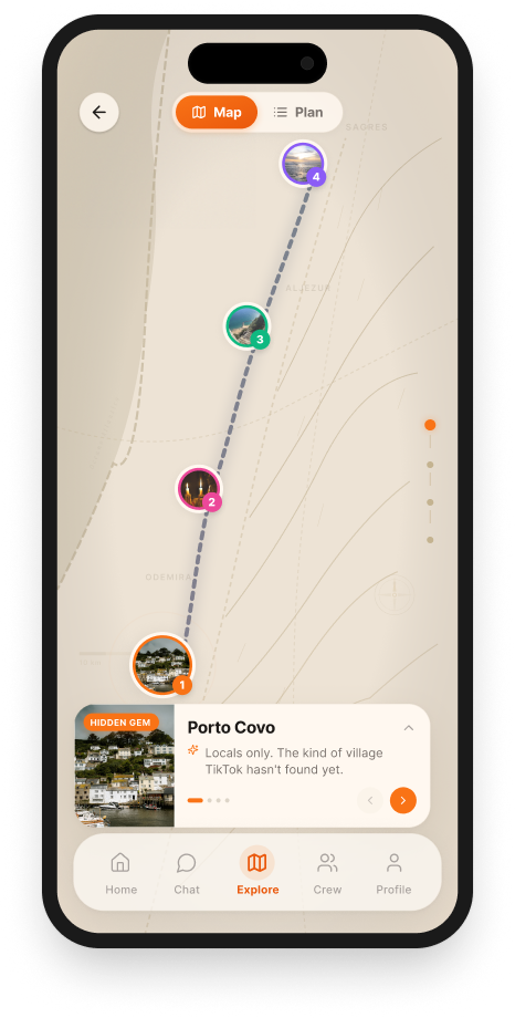 Supertrip — Map Route View
